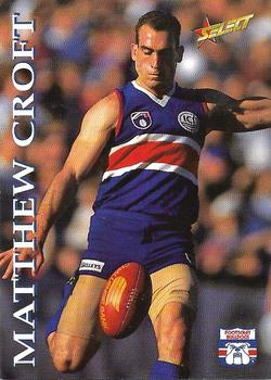 1995 Select AFL #67 Matthew Croft Front